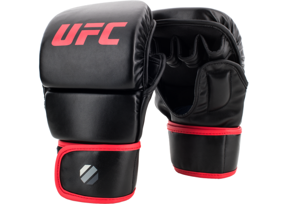 (UFC Перчатки MMA для спарринга 8 унций черные L/XL)