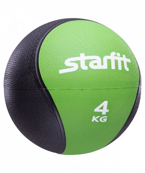 Мяч медицинский (медбол) PRO, 4 кг, зелёный