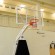 Баскетбольная стойка мобильная складная на пружинах вынос 2,25 м c противовесом Zavodsporta